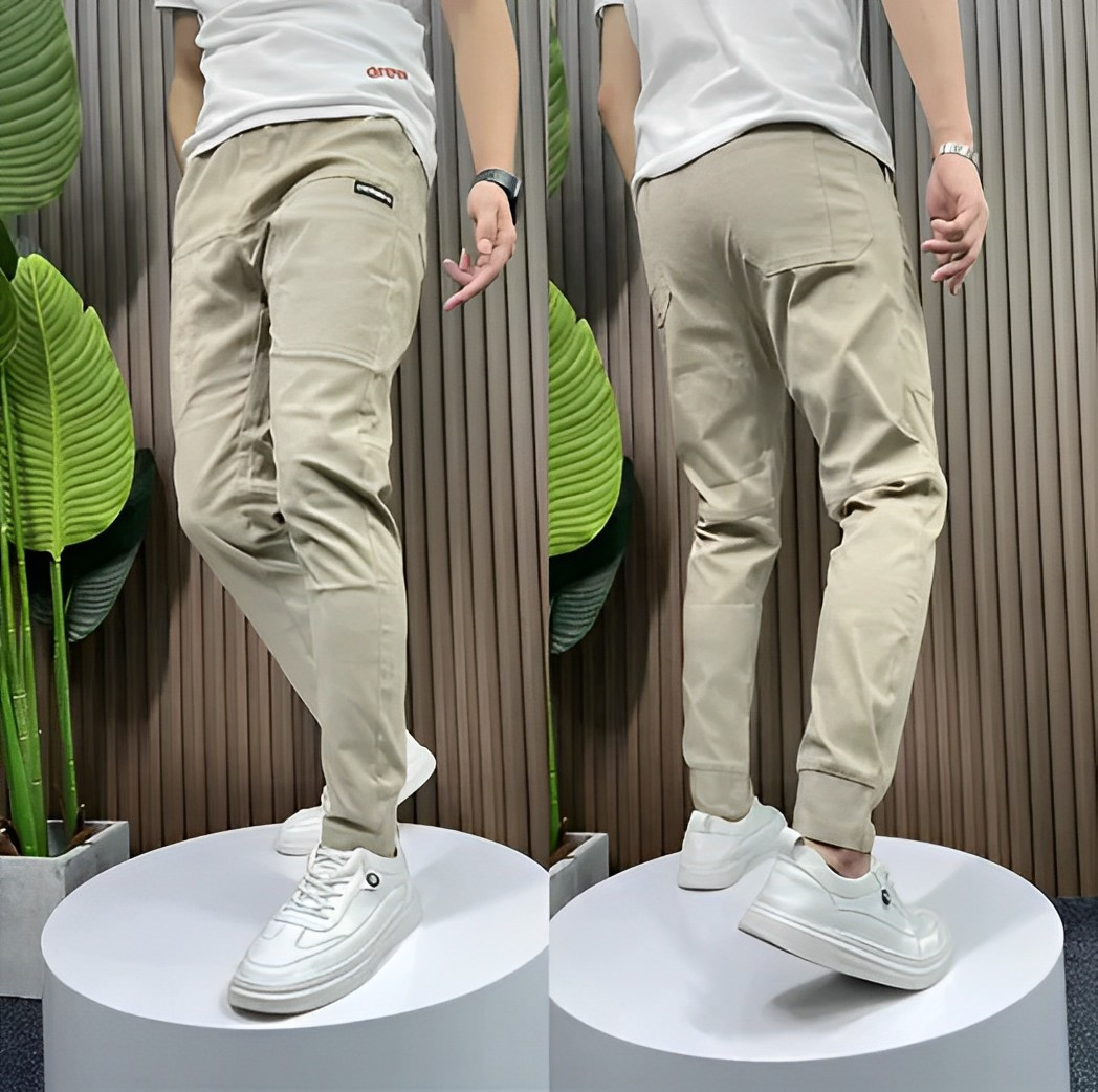 快適なメンズカーゴパンツ - ActiveFlex